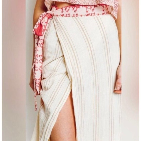 Free People Wrapped Around You Skirt Halter Set S - Picture 3 of 10